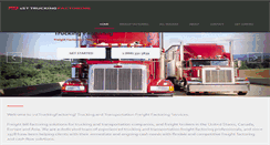 Desktop Screenshot of 1sttruckingfactoring.com